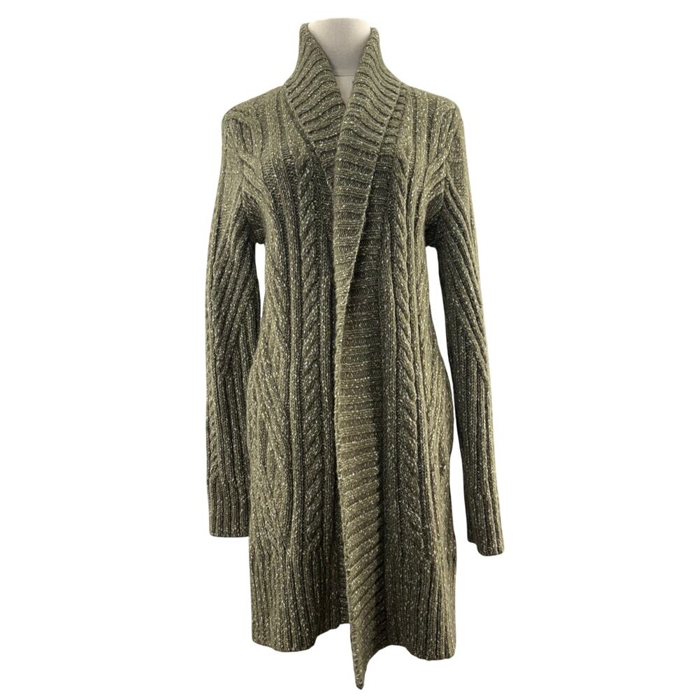 Banana Republic Heritage Green Knit Cardigan Sweater Women’s Small